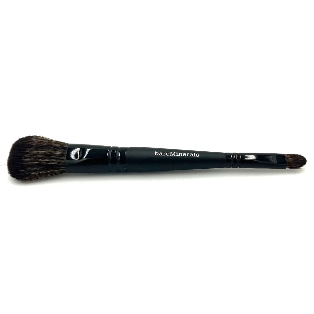 BareMinerals Bare Minerals 81505 Double Ended Tapered Blush And Shadow Brush 6in